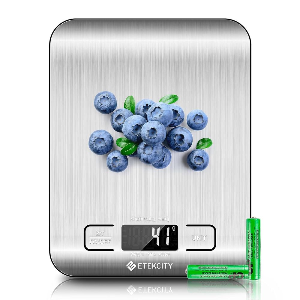 Meal Prep Diet - Digital Kitchen Scale with LCD Display,