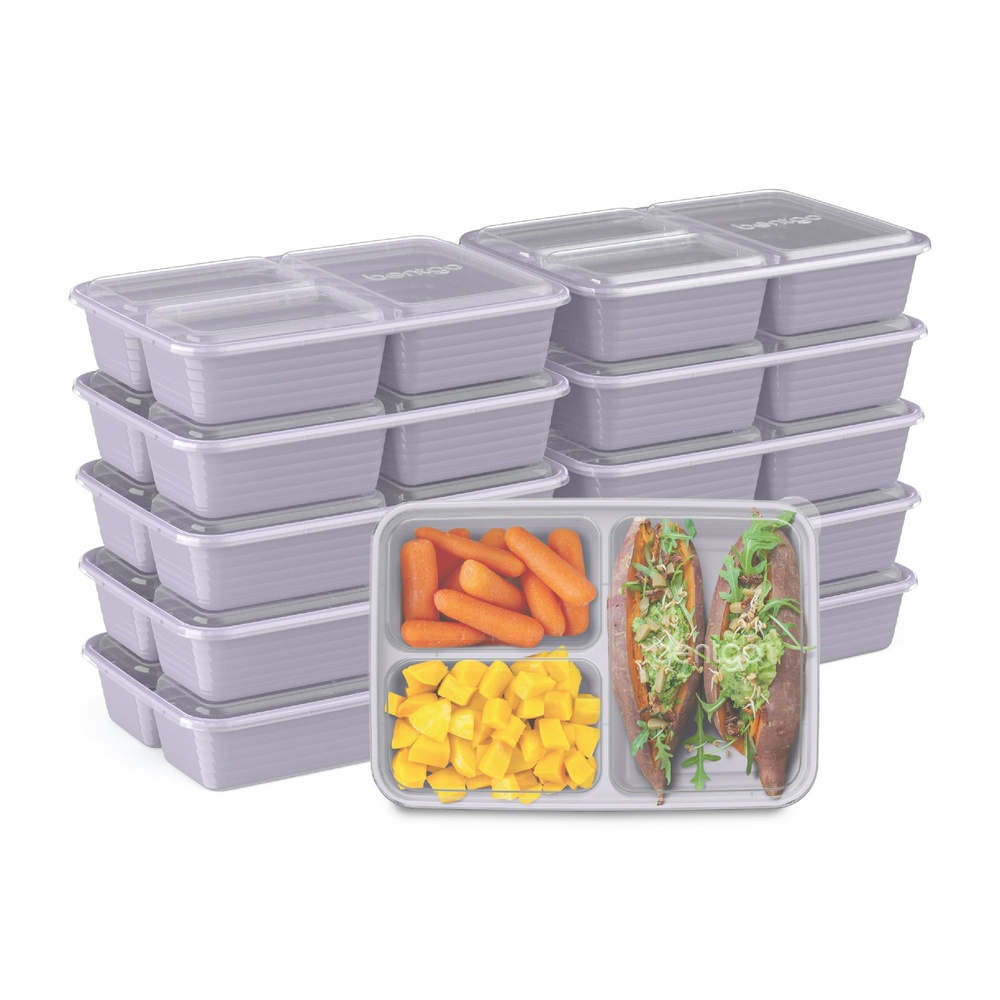 20-Piece Meal Prep Kit 3-Compa - Meal Prep Healthy recensie en prijs