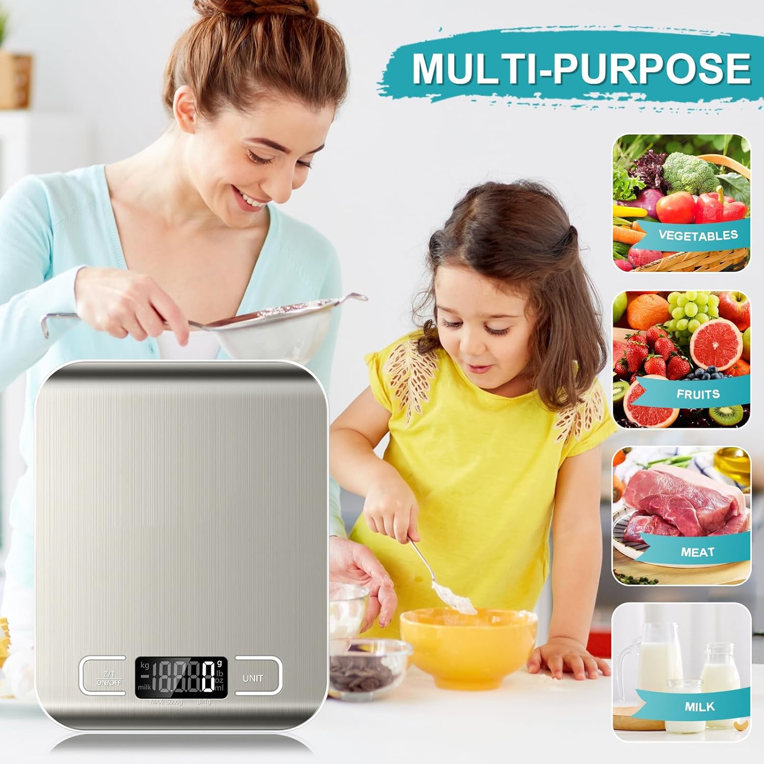 Digital Food Scale 11lb With 6 - Meal Prep Diet recensie en prijs