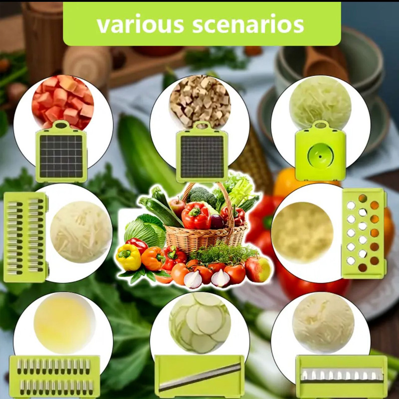 1-Pack Vegetable Slicer Set -  - Meal Prep Healthy recensie en prijs
