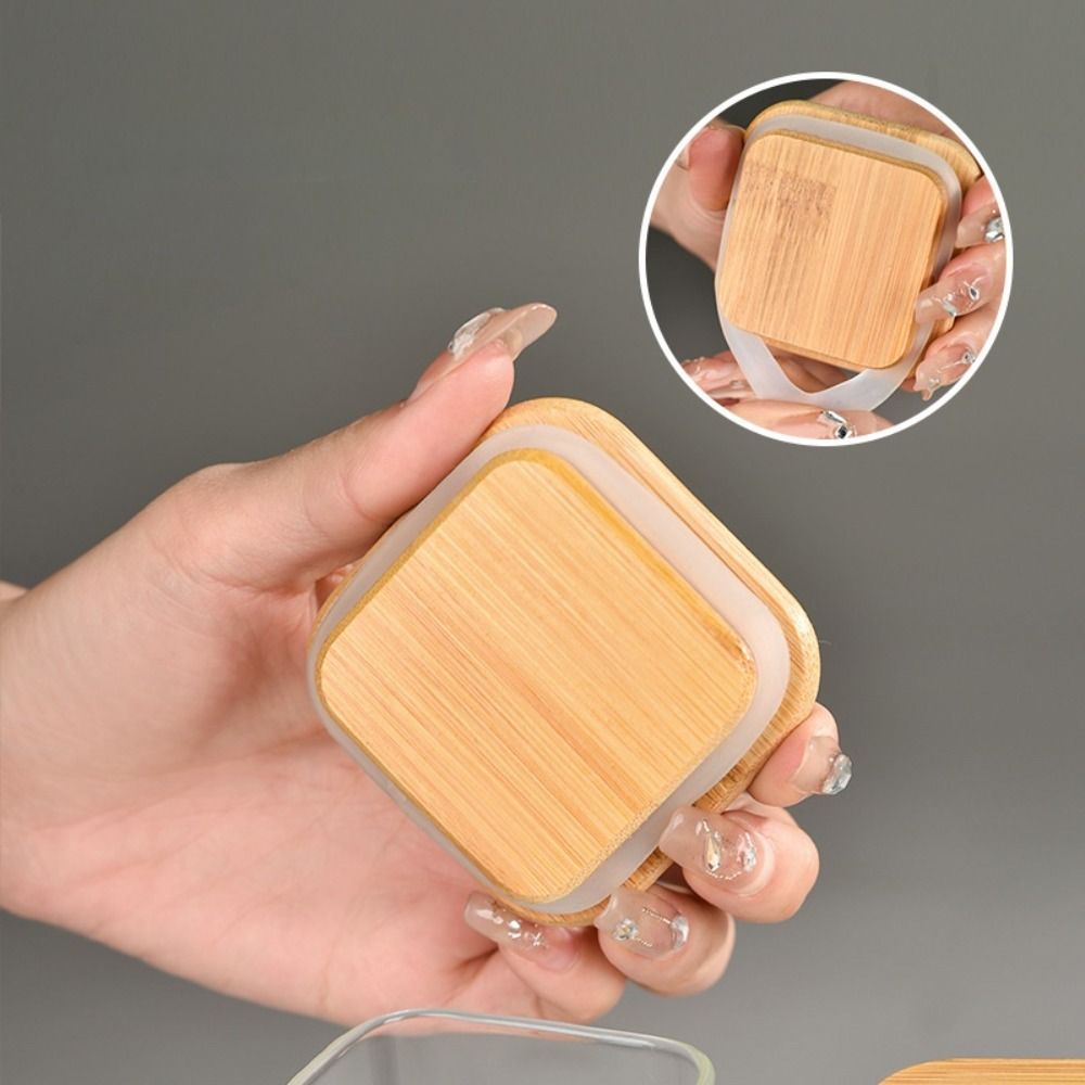 Glass Sealed Jar with Bamboo L - Spice Jar Labels recensie en prijs