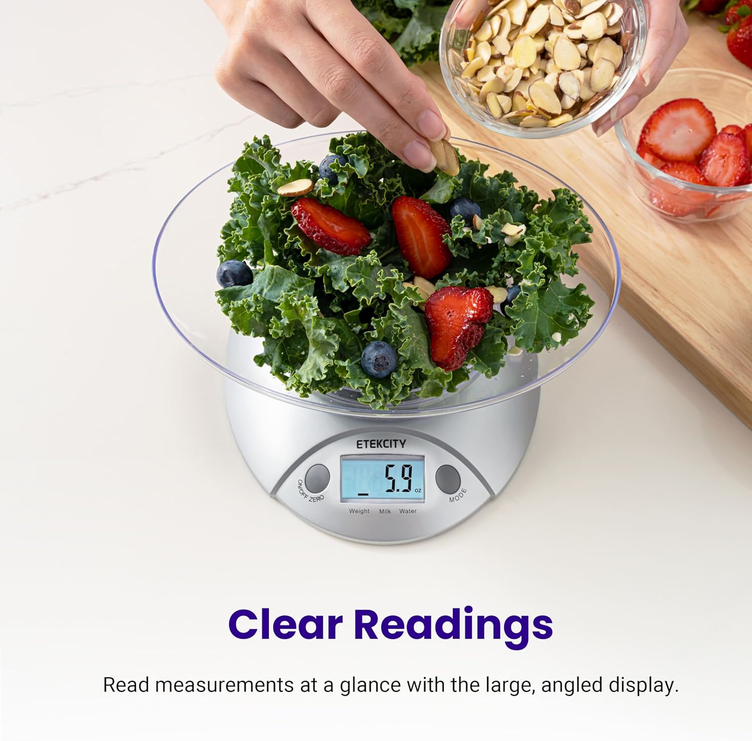 Digital Food Kitchen Scale Wit - Meal Prep Diet recensie en prijs