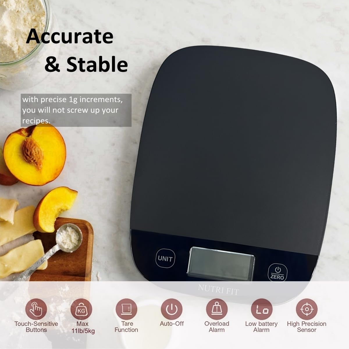Digital Food Scale 5kg/0.1oz A - Meal Prep Diet recensie en prijs