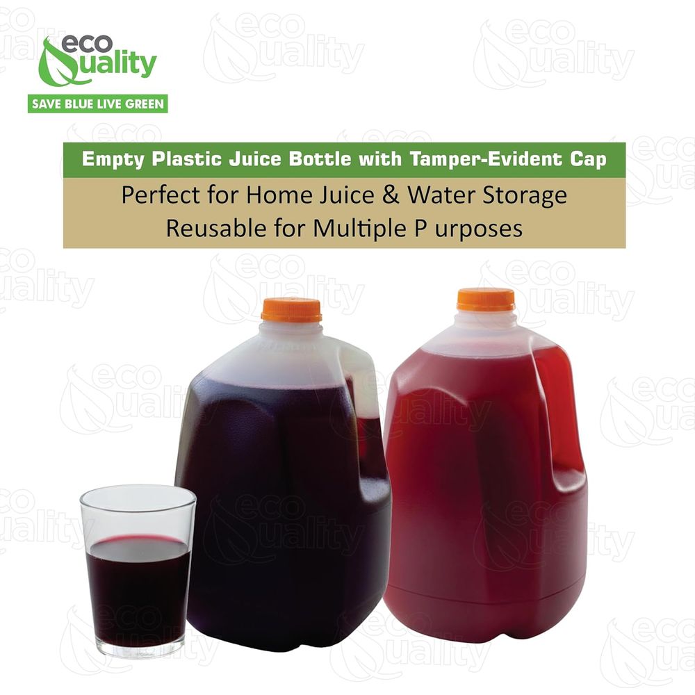 128 oz Gallon Size Plastic Jui - Meal Prep Smoothies recensie en prijs