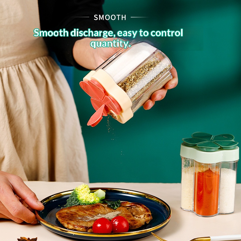 1PC 5-Compartment Flip Spice J - Spice Jar Labels recensie en prijs