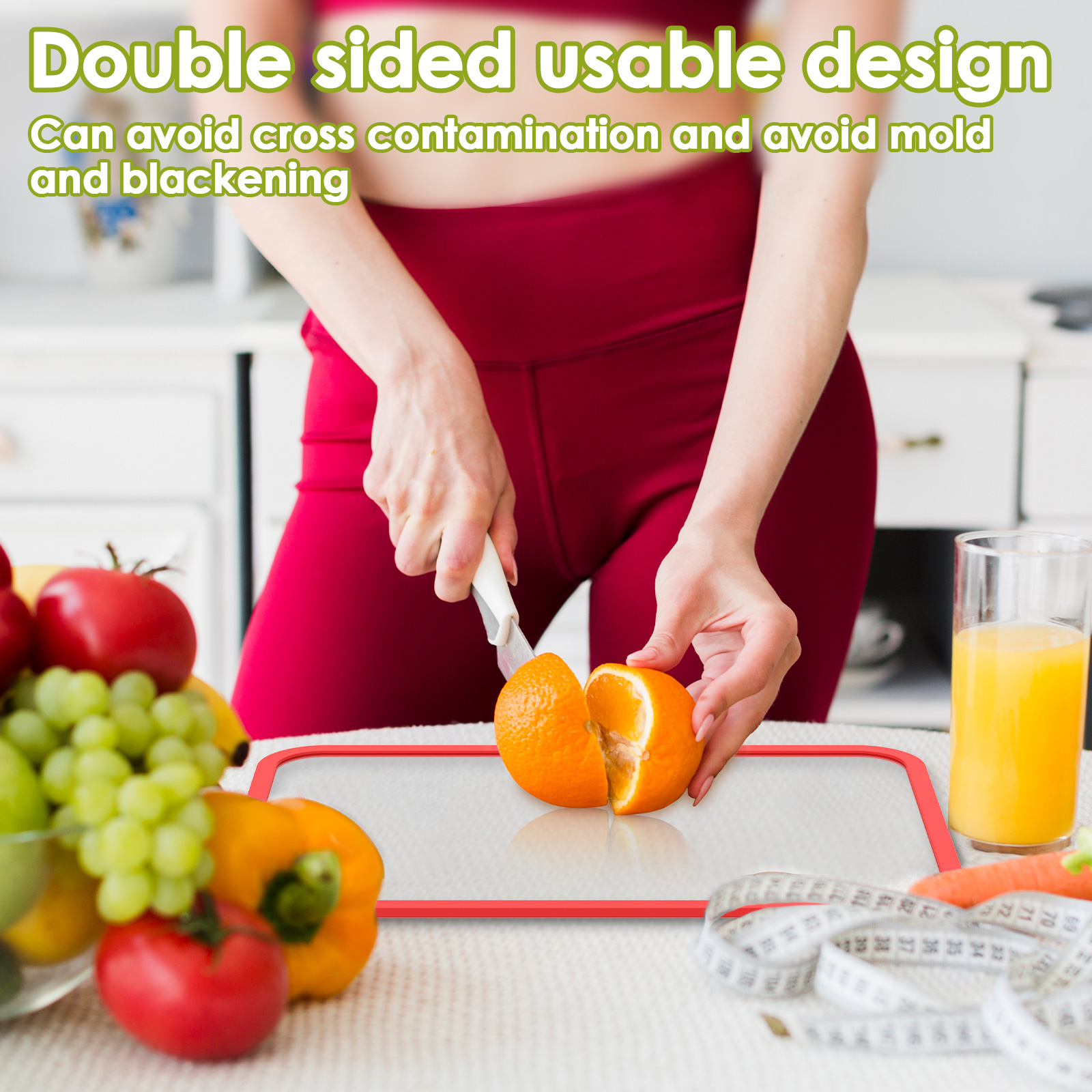 Clear Tempered Glass Cutting B - Meal Prep Healthy recensie en prijs