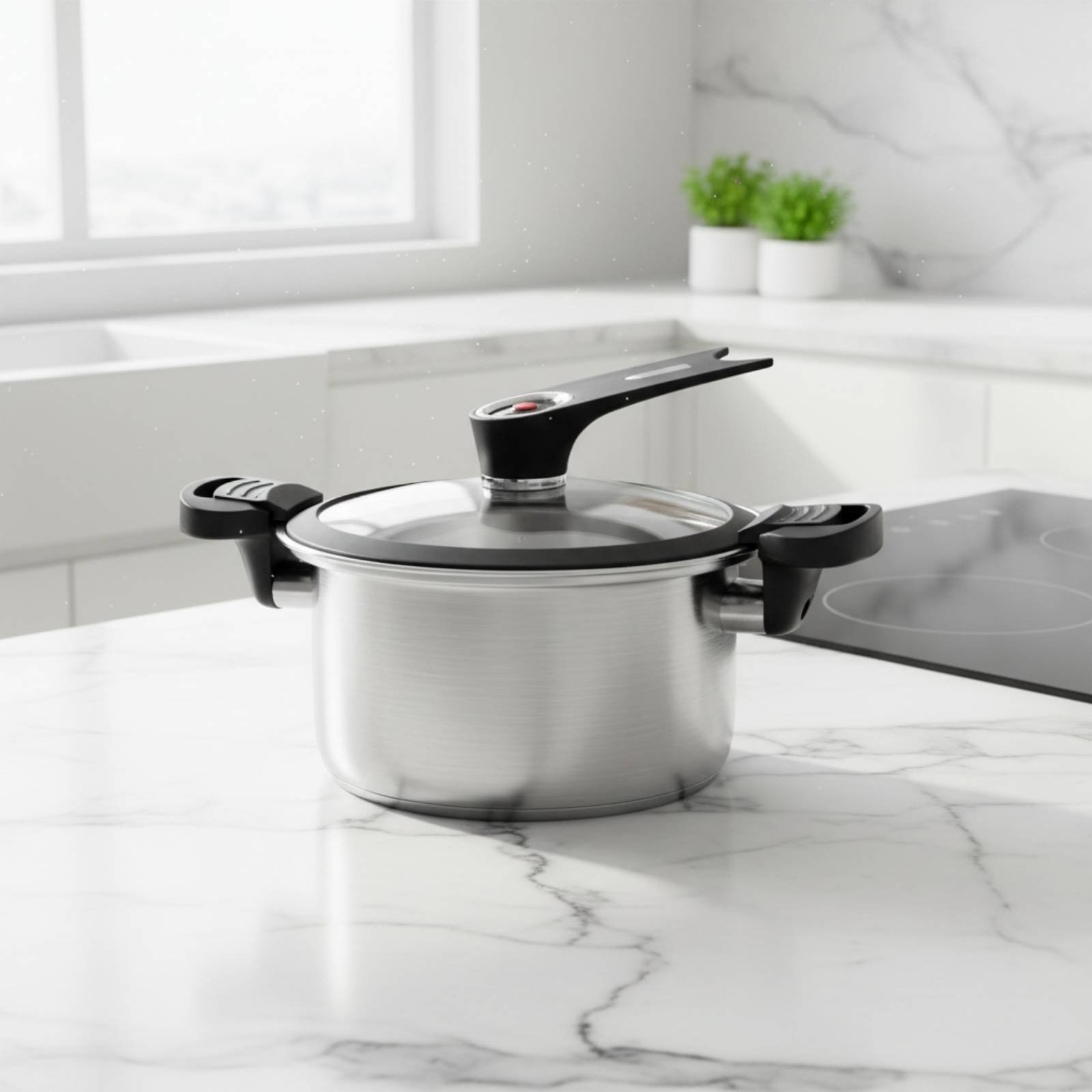 304 Steel Pressure Pot Inducti - Meal Prep Healthy recensie en prijs