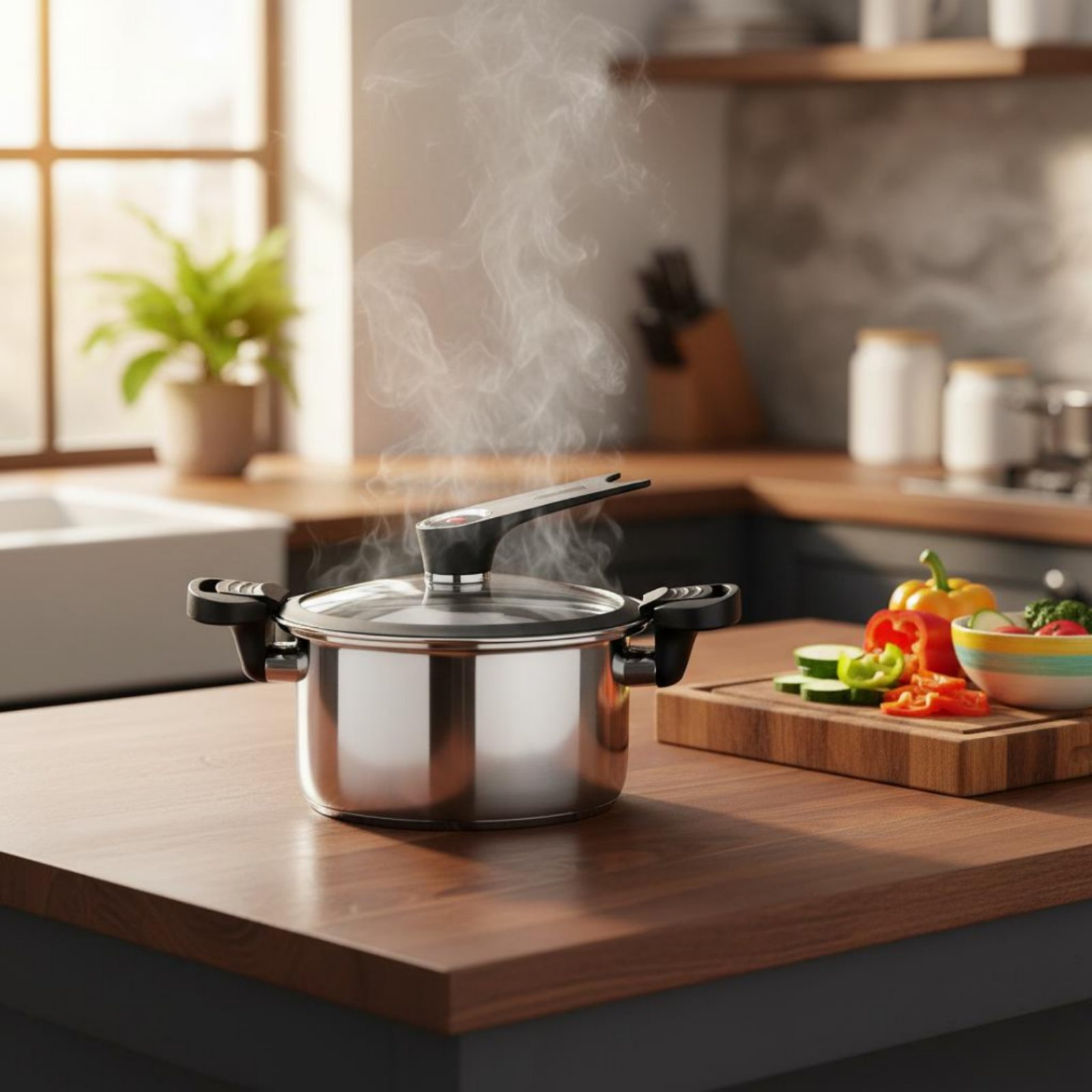 304 Steel Pressure Pot Inducti - Meal Prep Healthy recensie en prijs