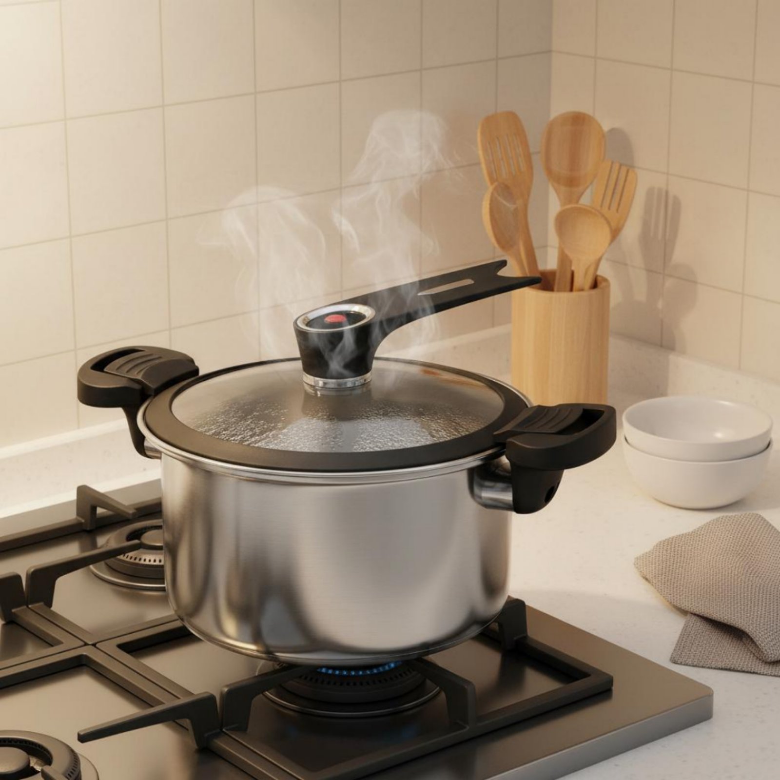 304 Steel Pressure Pot Inducti - Meal Prep Healthy recensie en prijs