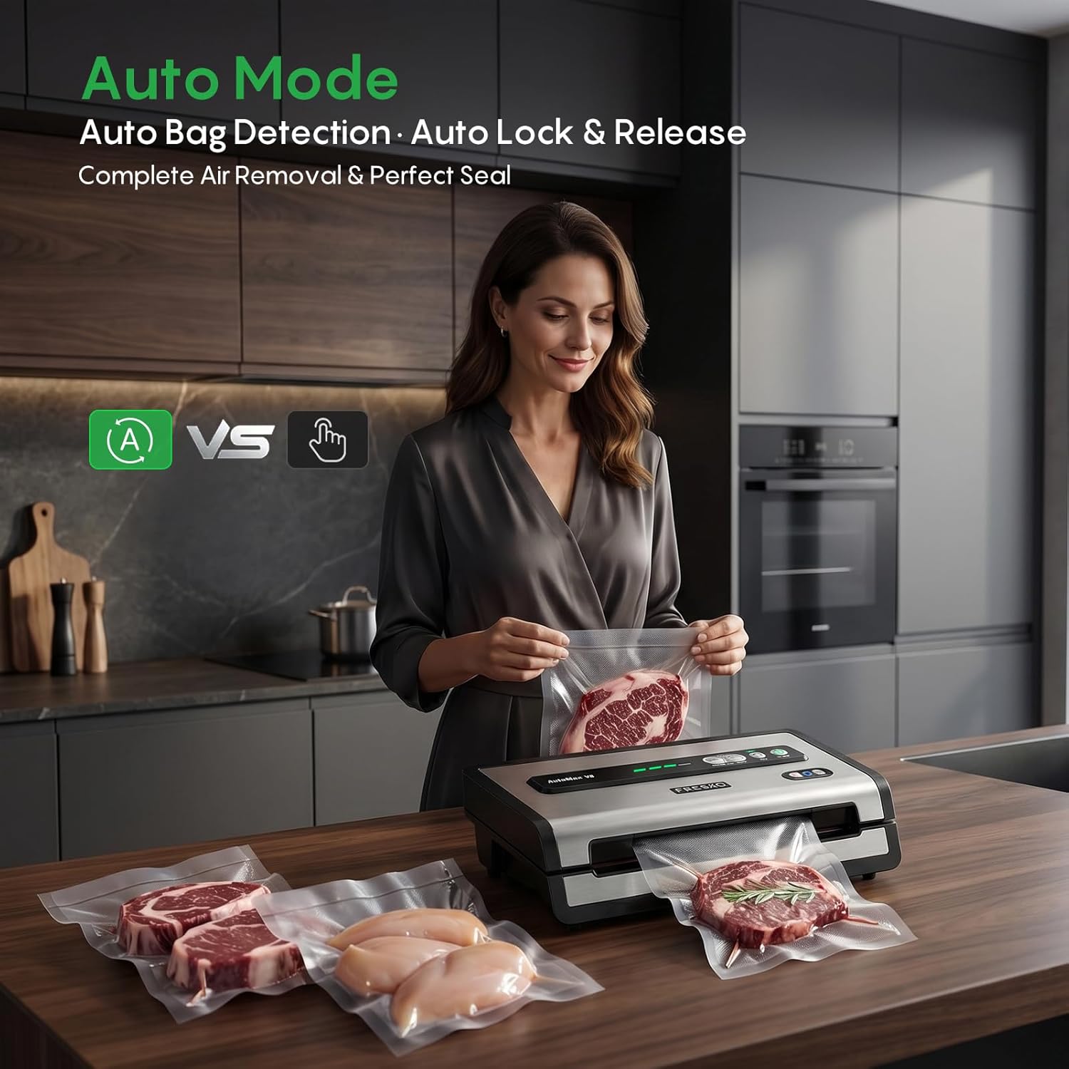 Hands-Free Vacuum Sealer: 50 B - Meal Prep Vacuum Sealer recensie en prijs