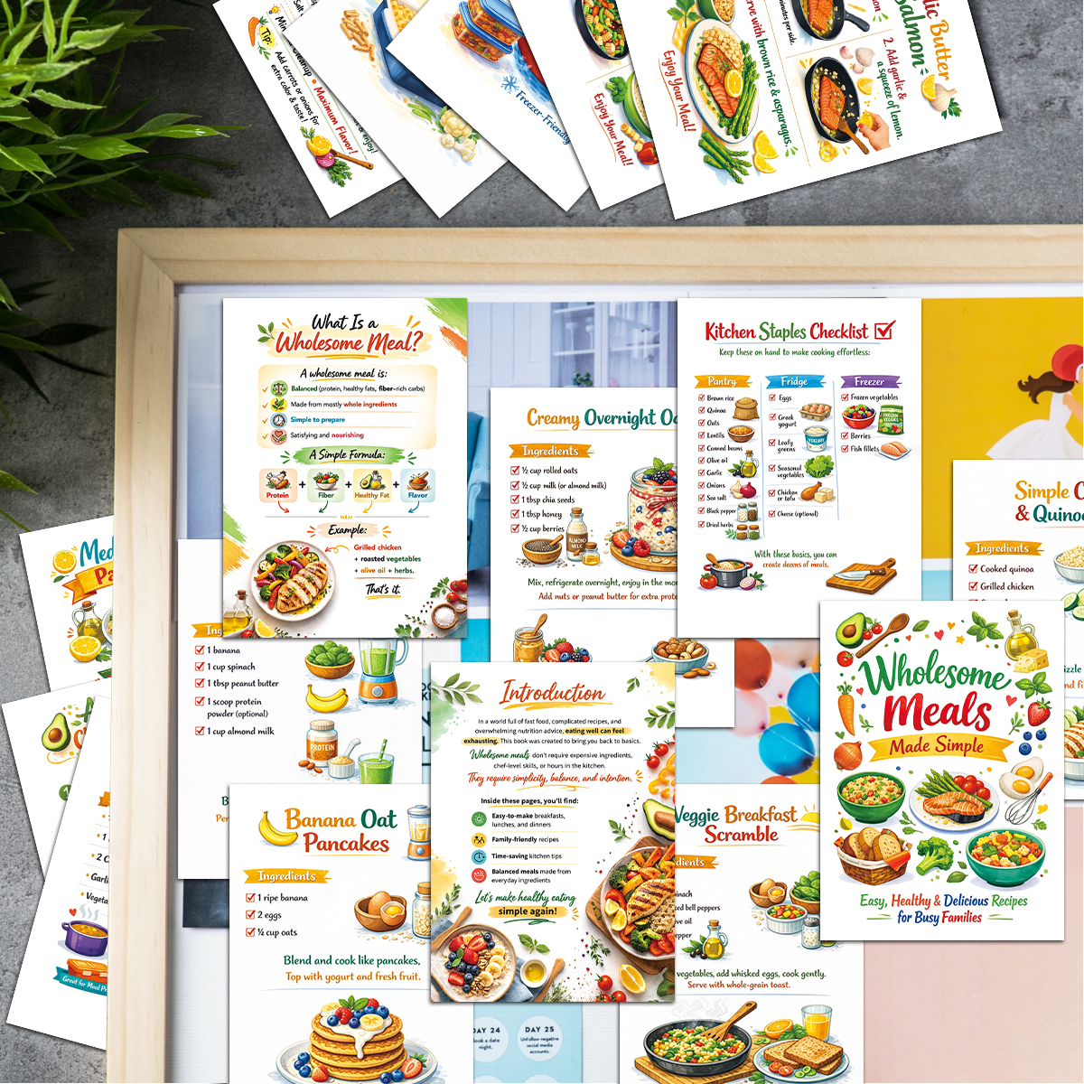 30pcs Wholesome Meals Recipe C - Meal Prep Healthy recensie en prijs