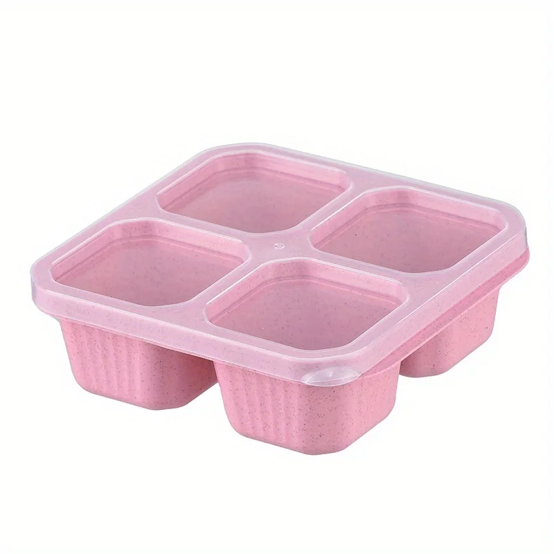 Snack Box with Four Transparen - Meal Prep Container recensie en prijs
