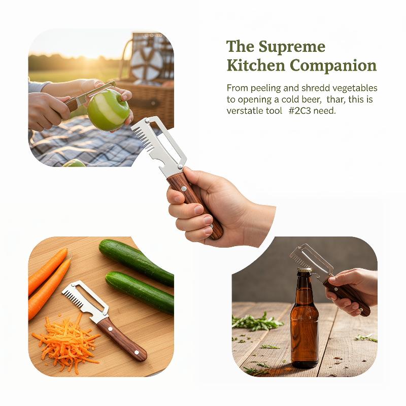 Stainless Steel 4-in-1 Vegetab - Meal Prep With Potatoes recensie en prijs