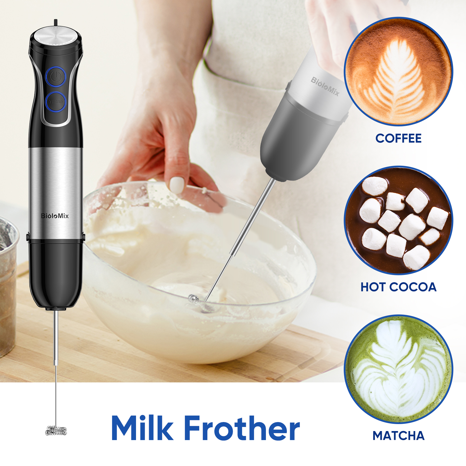 BioloMix 5 in 1 Immersion Hand - Meal Prep Smoothies recensie en prijs