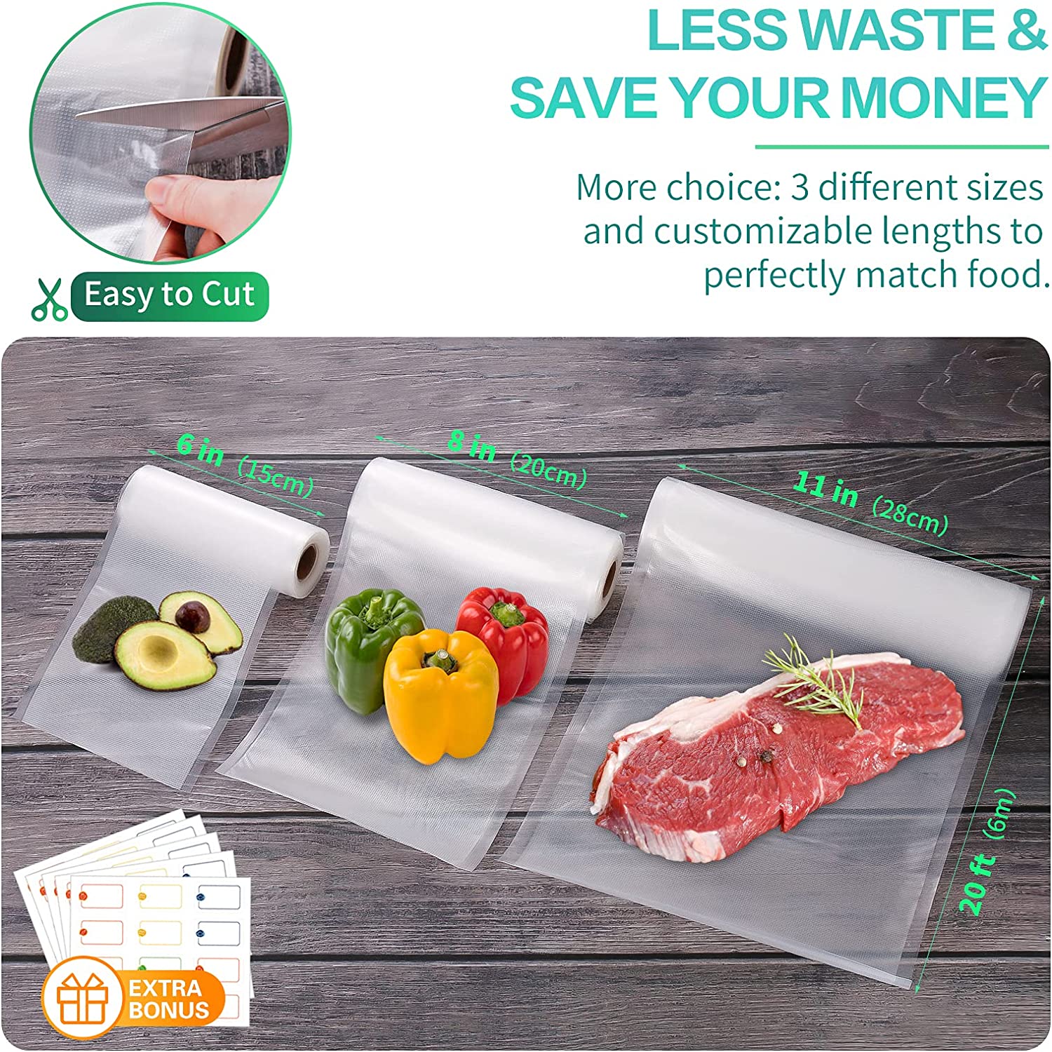 Kitchen Bags For Vacuum Food V - Meal Prep Vacuum Sealer recensie en prijs