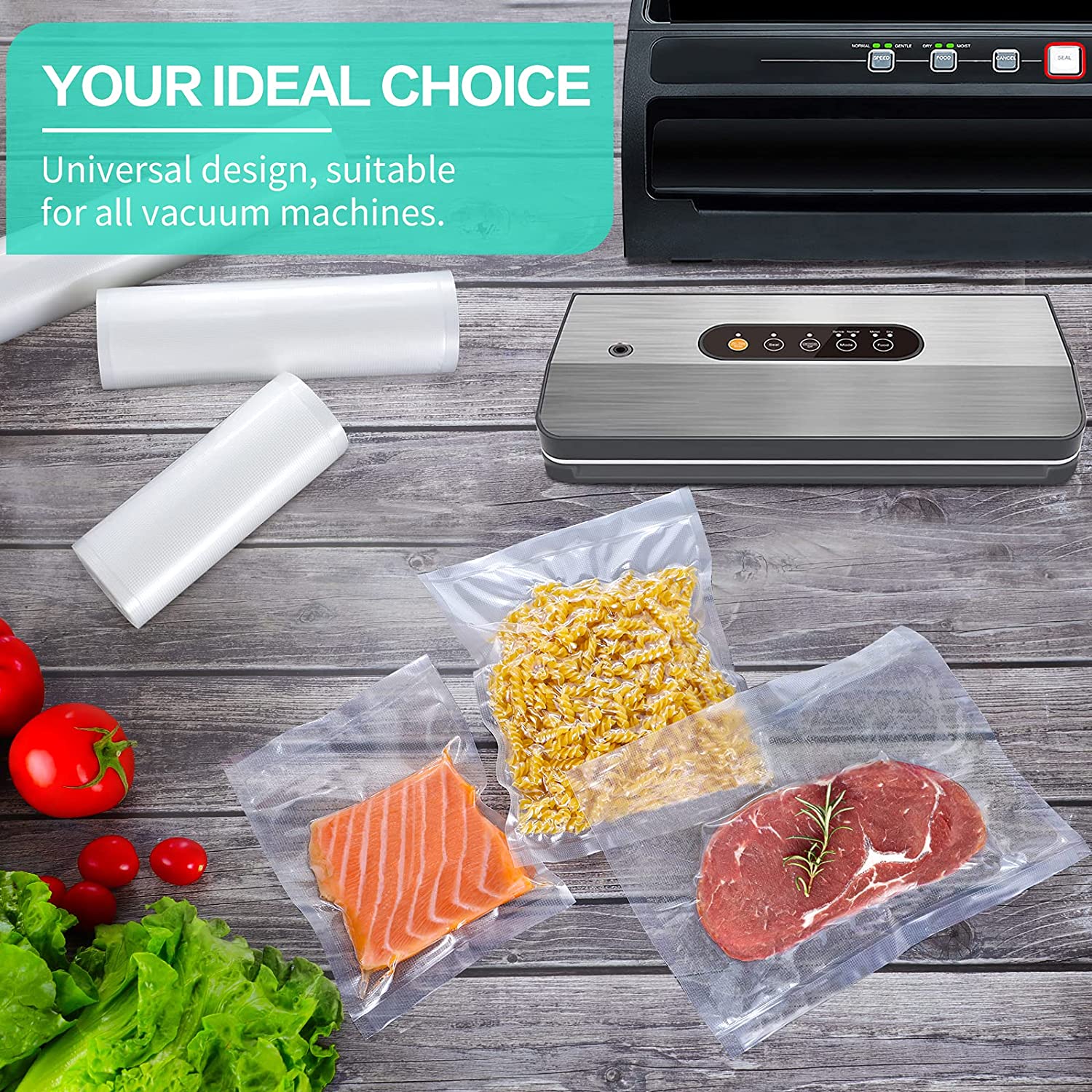 Kitchen Bags For Vacuum Food V - Meal Prep Vacuum Sealer recensie en prijs