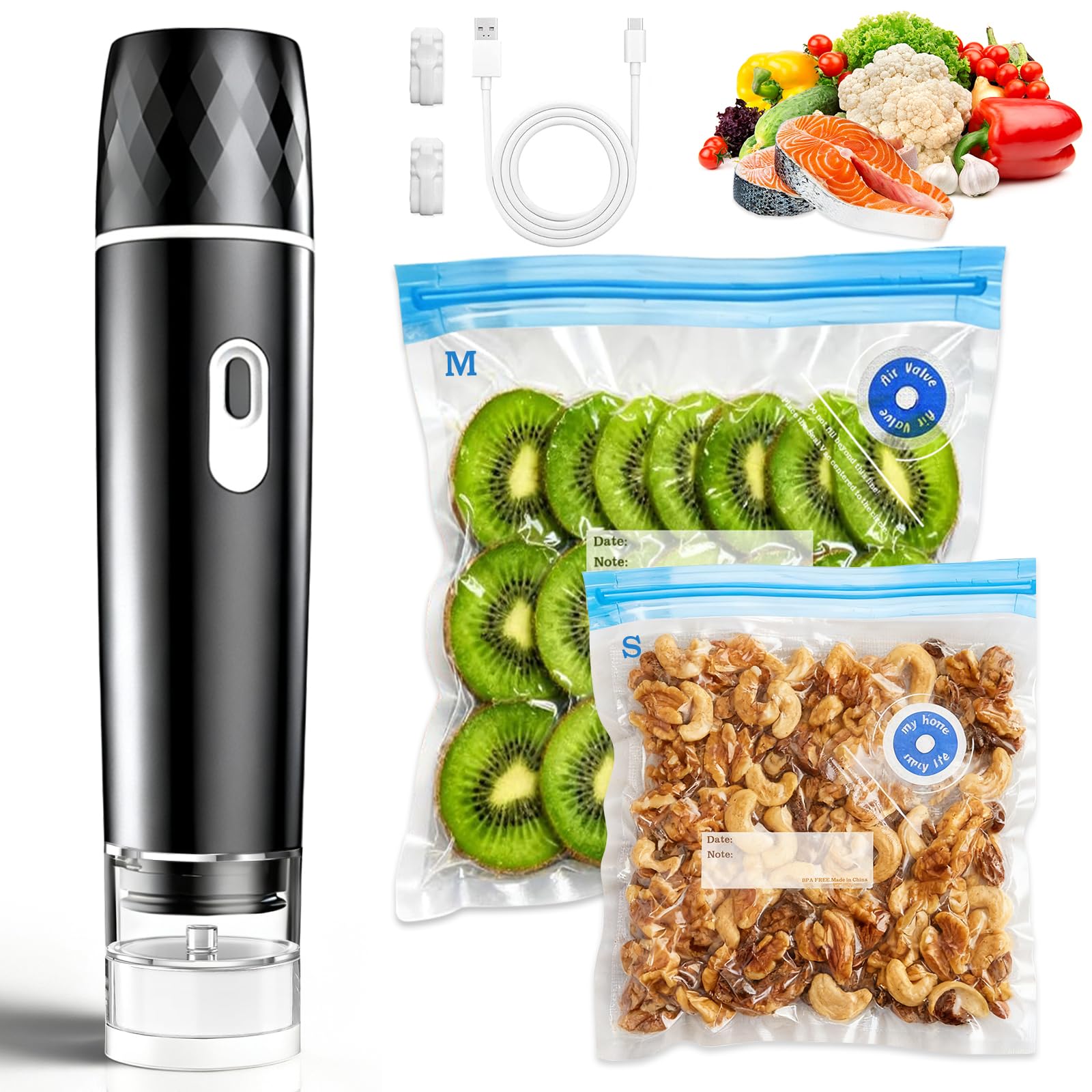 Food Vacuum Sealer, 60KPA Powe - Meal Prep Vacuum Sealer recensie en prijs