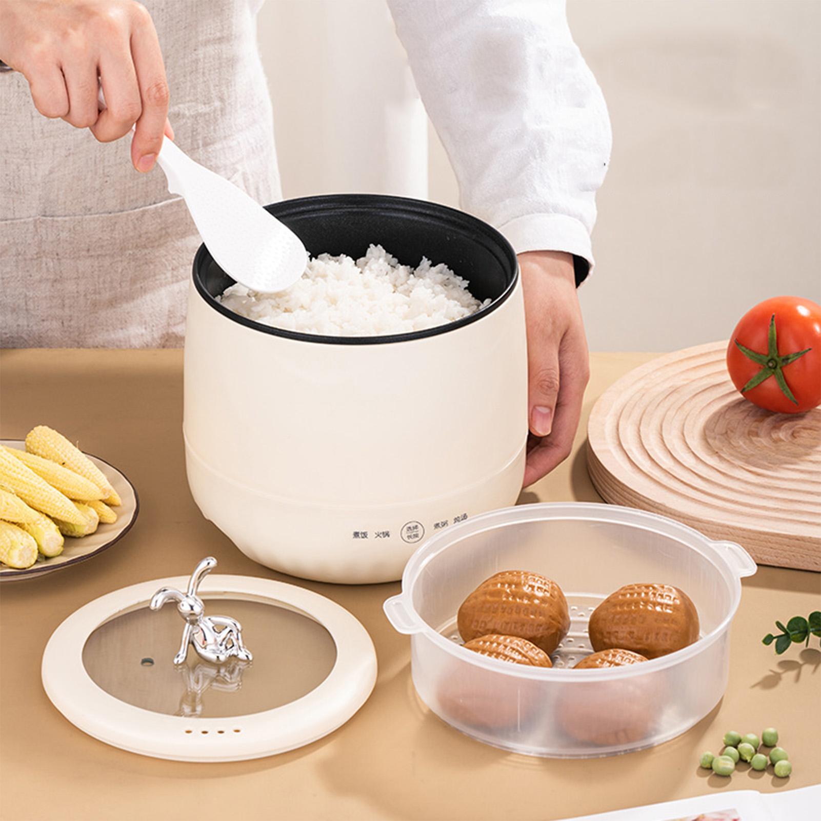 Smart Electric Mini Rice Cooke - Meal Prep Healthy recensie en prijs