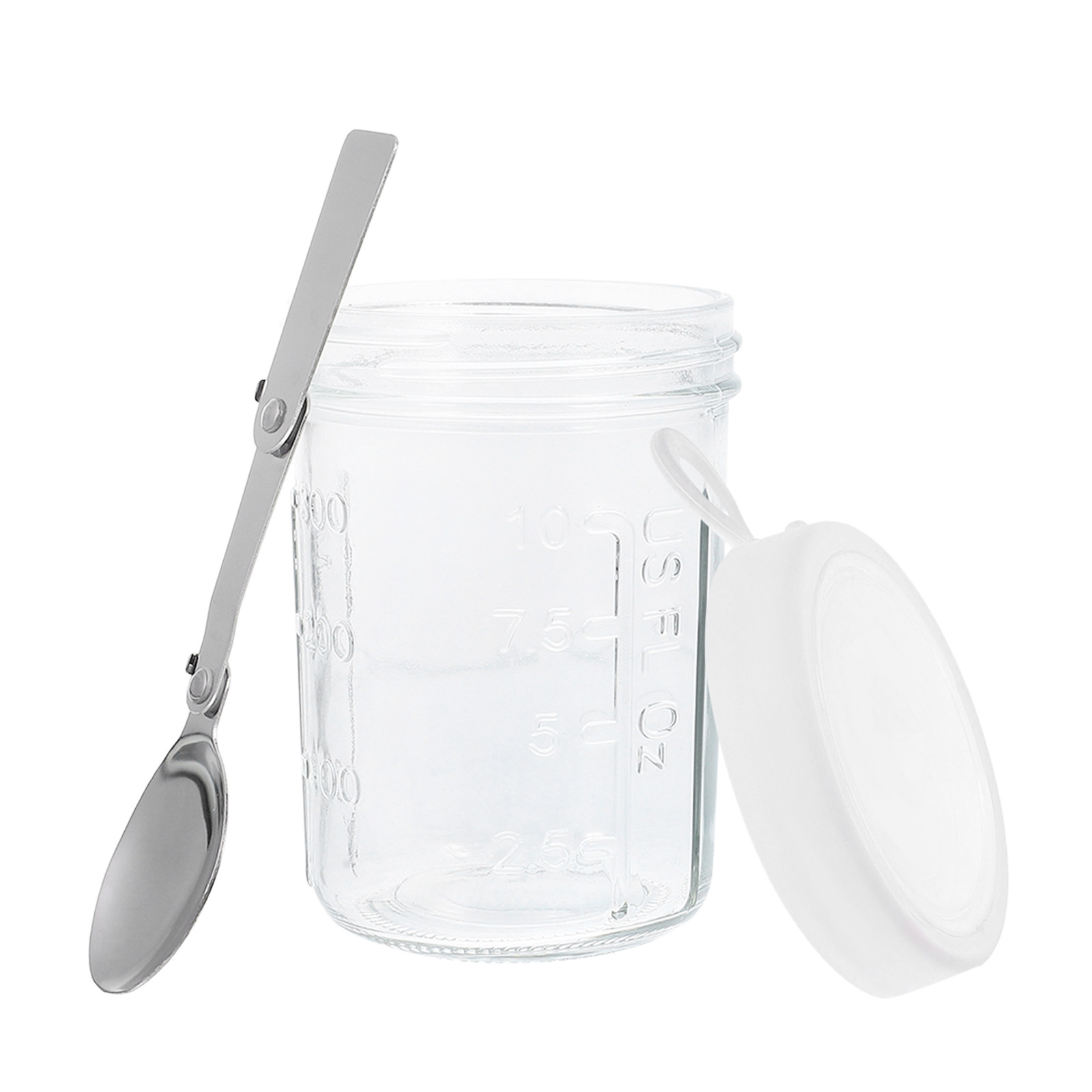 Glass Overnight Oat Container  - Meal Prep Smoothies recensie en prijs