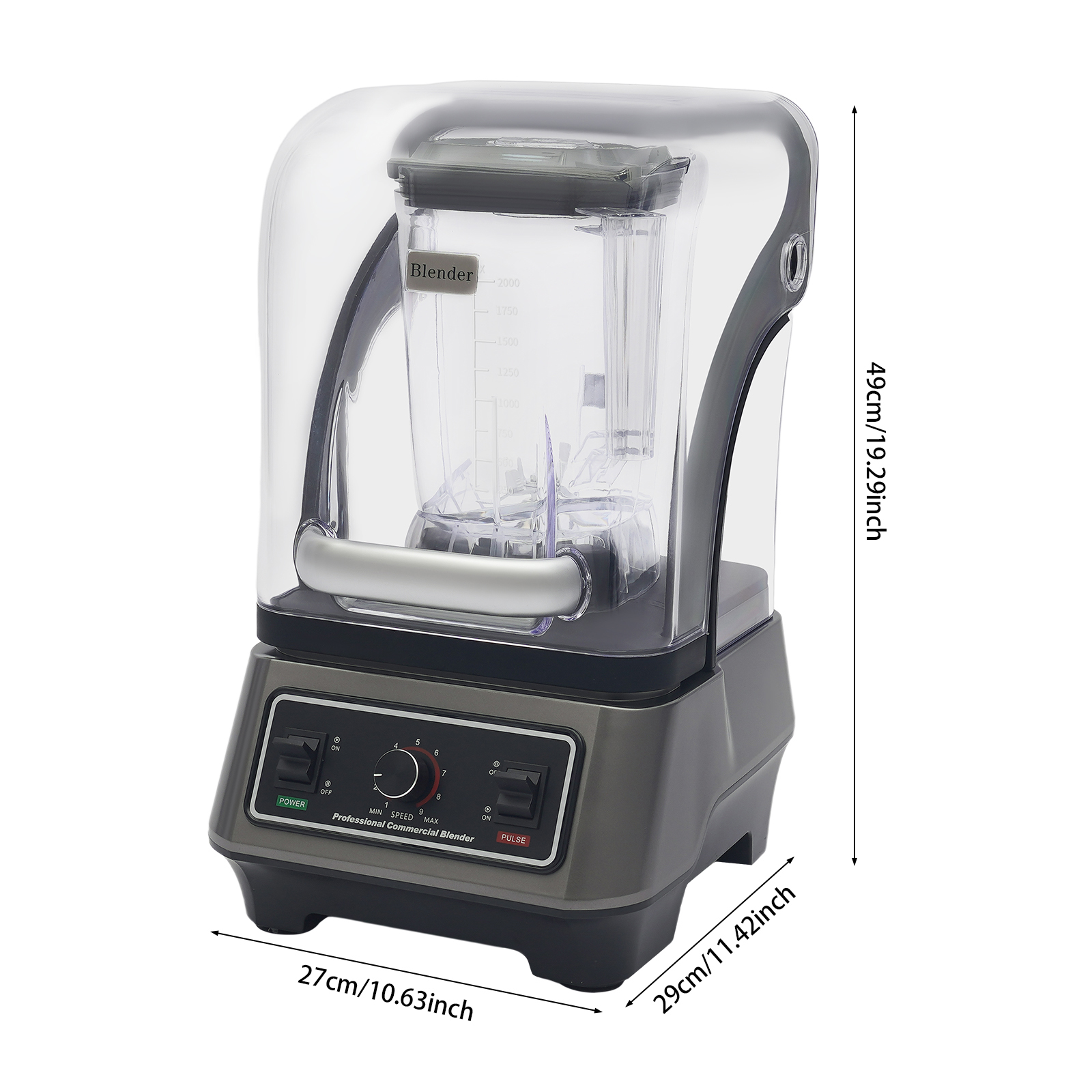 1600W Professional Countertop  - Meal Prep Smoothies recensie en prijs