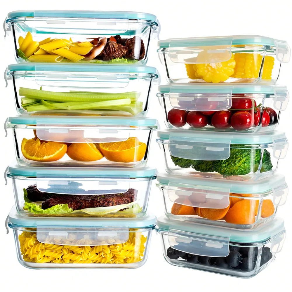 Pieces Glass Meal Prep Contain - Meal Prep Container recensie en prijs