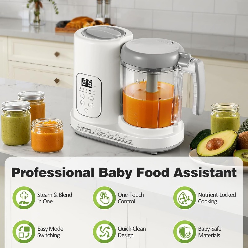 Baby Food Maker Steamer Blende - Meal Prep Healthy recensie en prijs