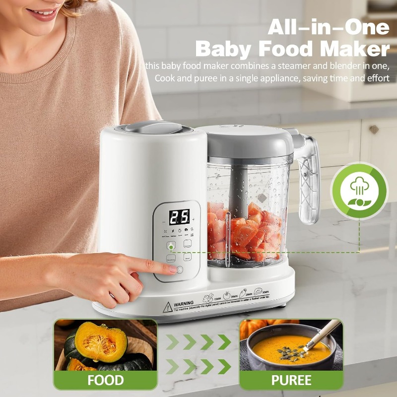 Baby Food Maker Steamer Blende - Meal Prep Healthy recensie en prijs