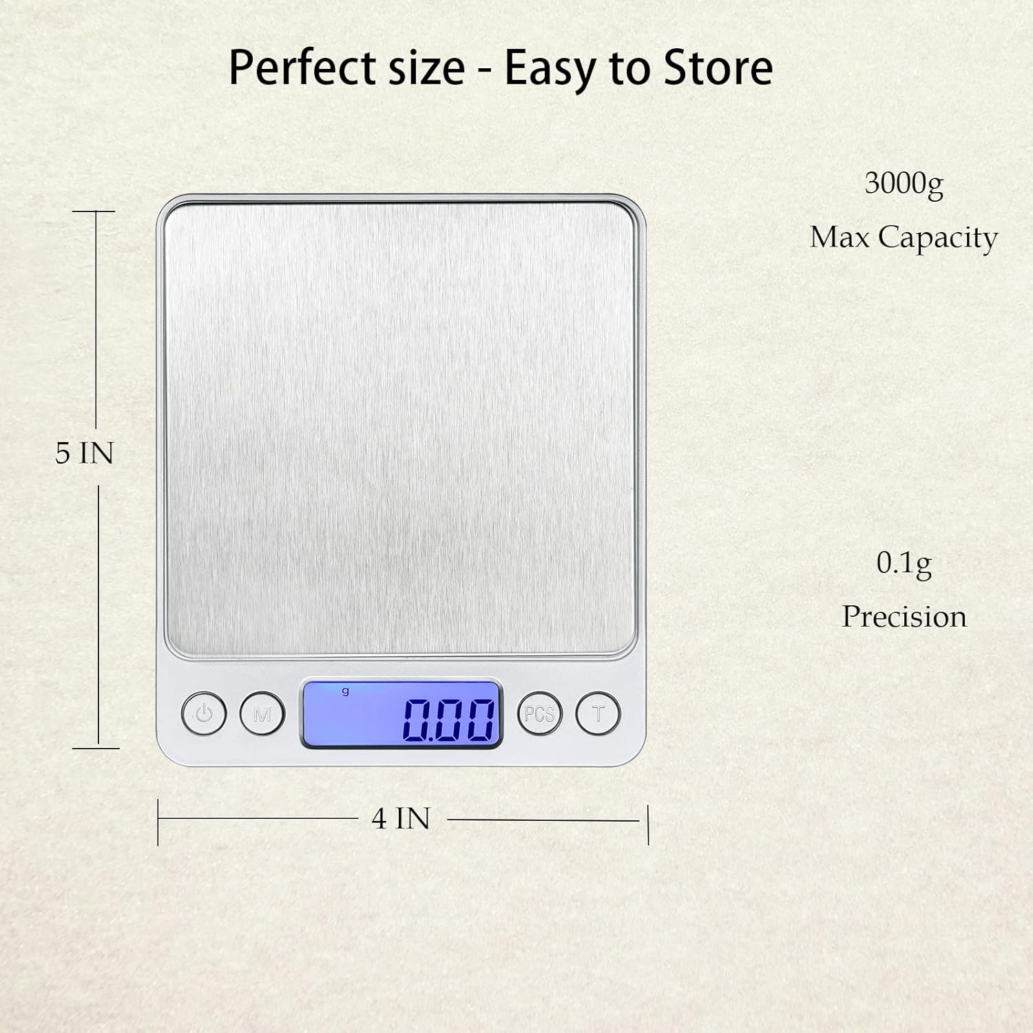 Digital Kitchen Scale 3000g/0. - Meal Prep Diet recensie en prijs