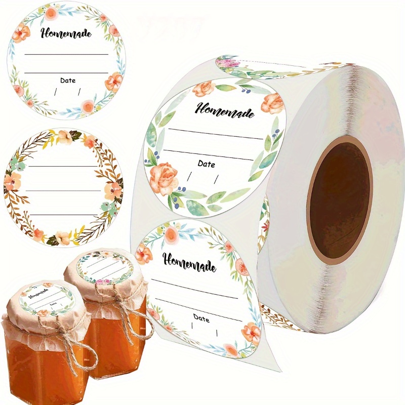 Watercolor Floral Canning Labe - Spice Jar Labels recensie en prijs