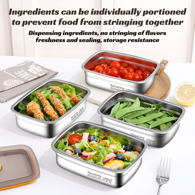Premium Stainless Steel Food G - Meal Prep Container recensie en prijs
