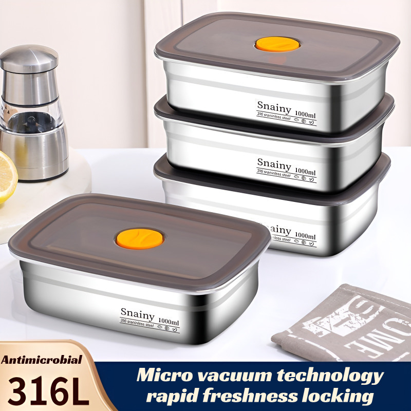 Premium Stainless Steel Food G - Meal Prep Container recensie en prijs