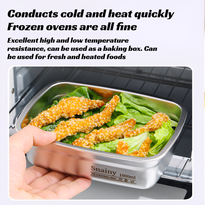 Premium Stainless Steel Food G - Meal Prep Container recensie en prijs