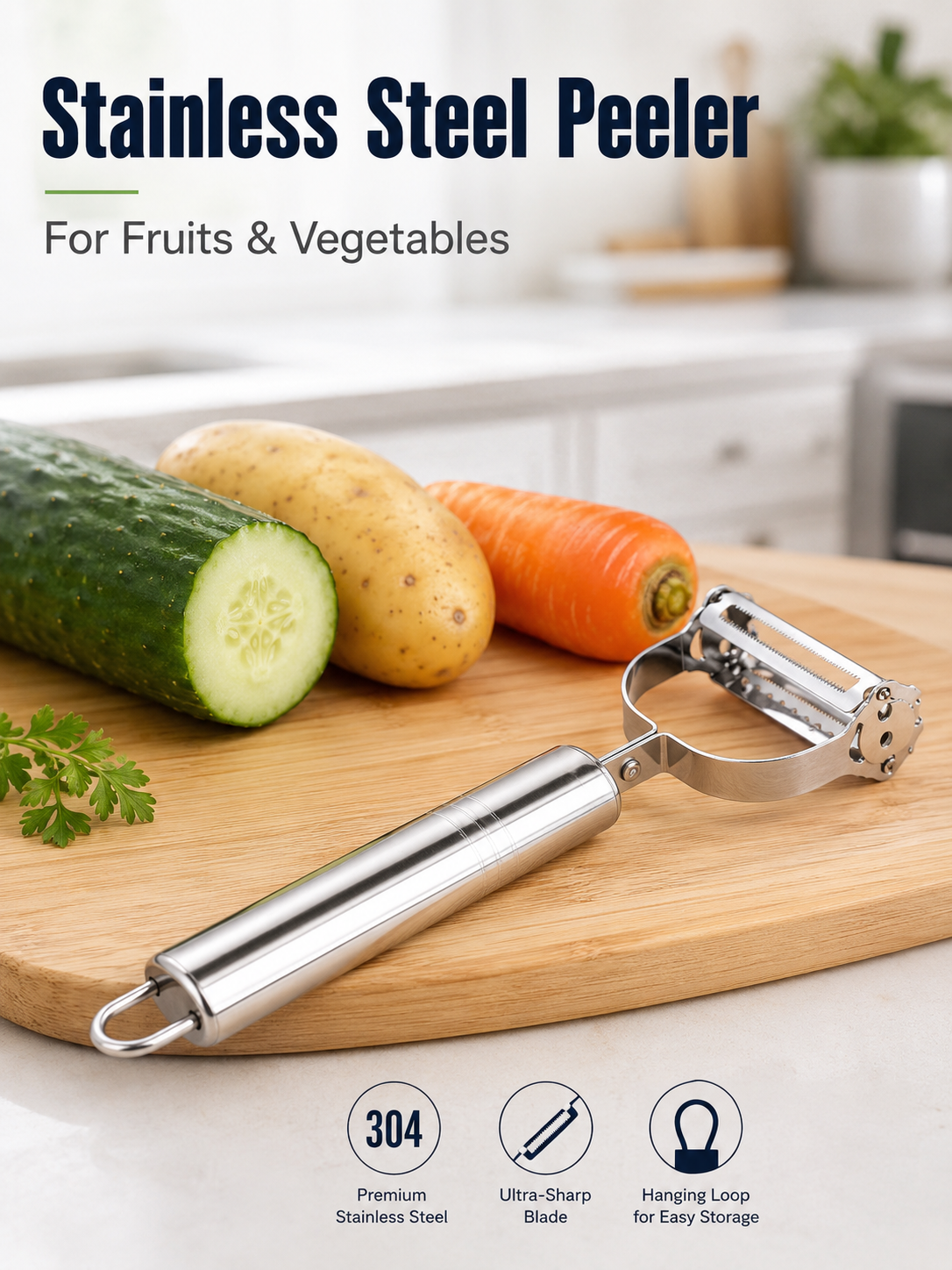 304 Stainless Steel Vegetable  - Meal Prep With Potatoes recensie en prijs