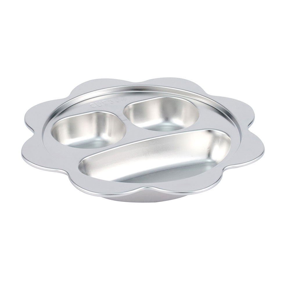 Stainless Steel Divided Plate  - Meal Prep Healthy recensie en prijs