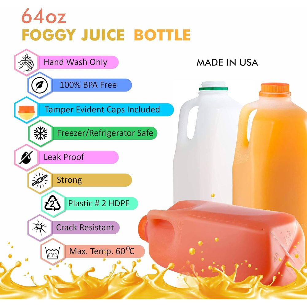 20-Pack 64oz Empty Plastic Smo - Meal Prep Smoothies recensie en prijs
