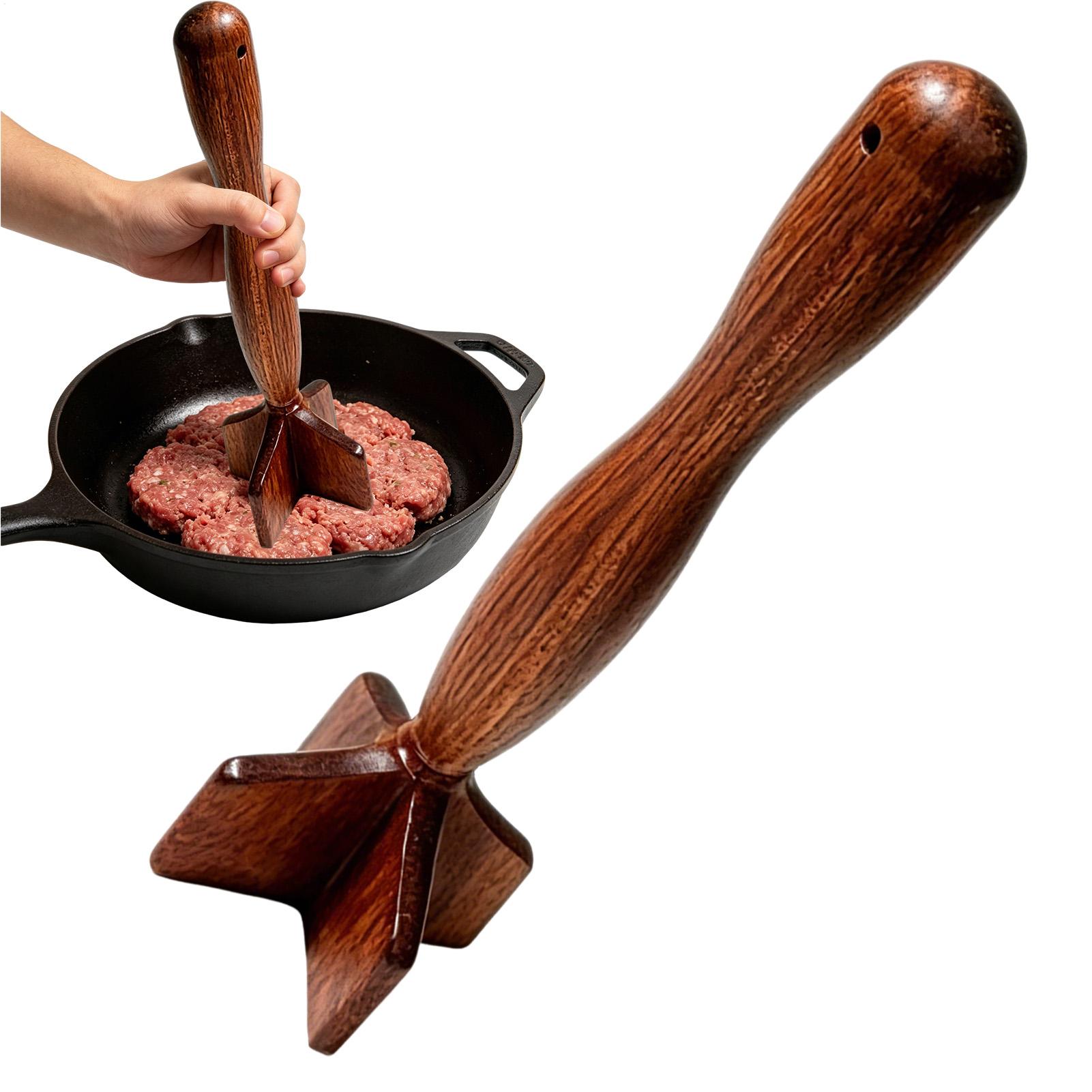 Wooden Meat Masher Wooden Meat - Meal Prep With Potatoes recensie en prijs