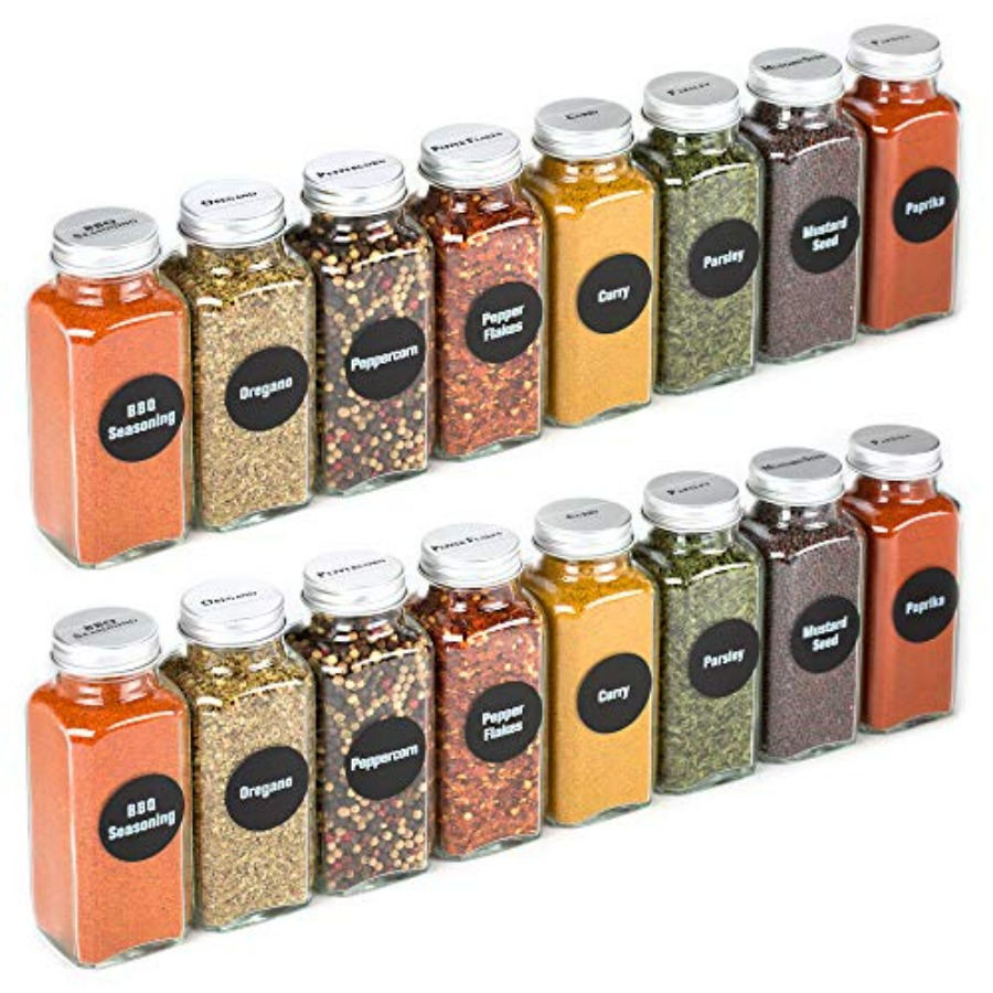 8 Extra Large, 8oz, BEST VALUE - Spice Jar Labels recensie en prijs
