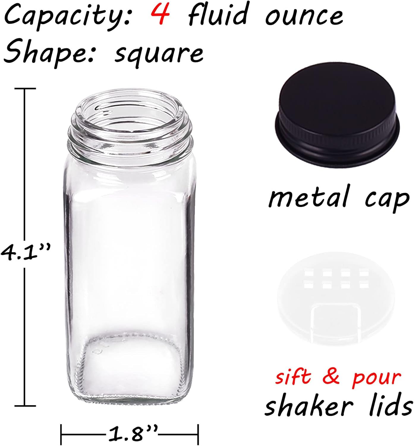 25 Spice Jars with 547 Labels- - Spice Jar Labels recensie en prijs