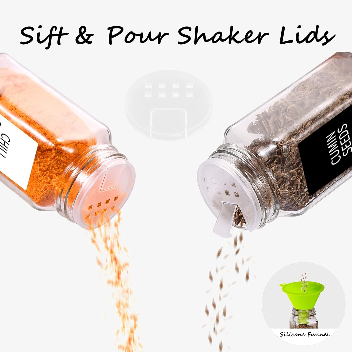 25 Spice Jars with 547 Labels- - Spice Jar Labels recensie en prijs