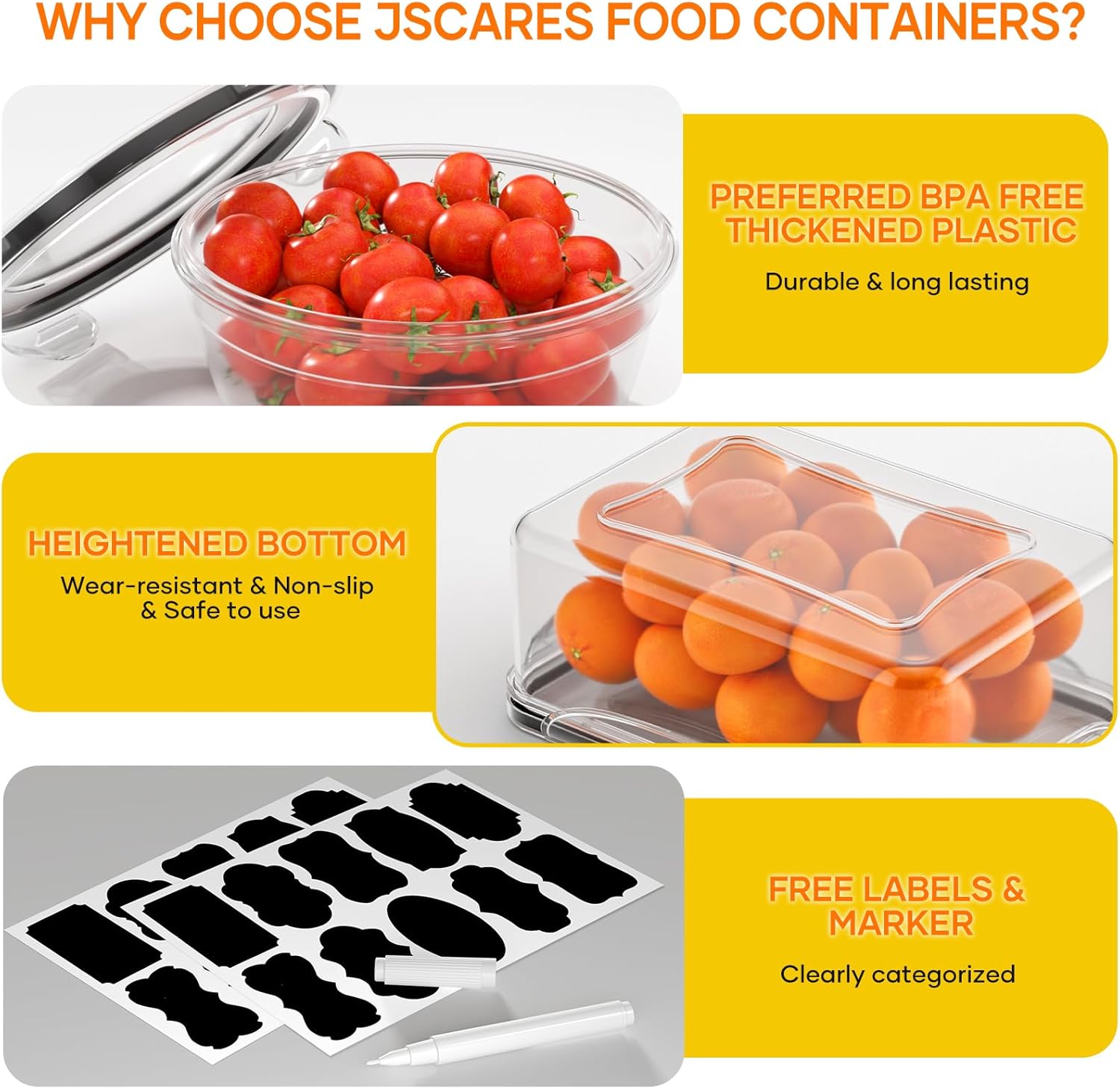 52 PCS Food Storage Containers - Meal Prep Container recensie en prijs