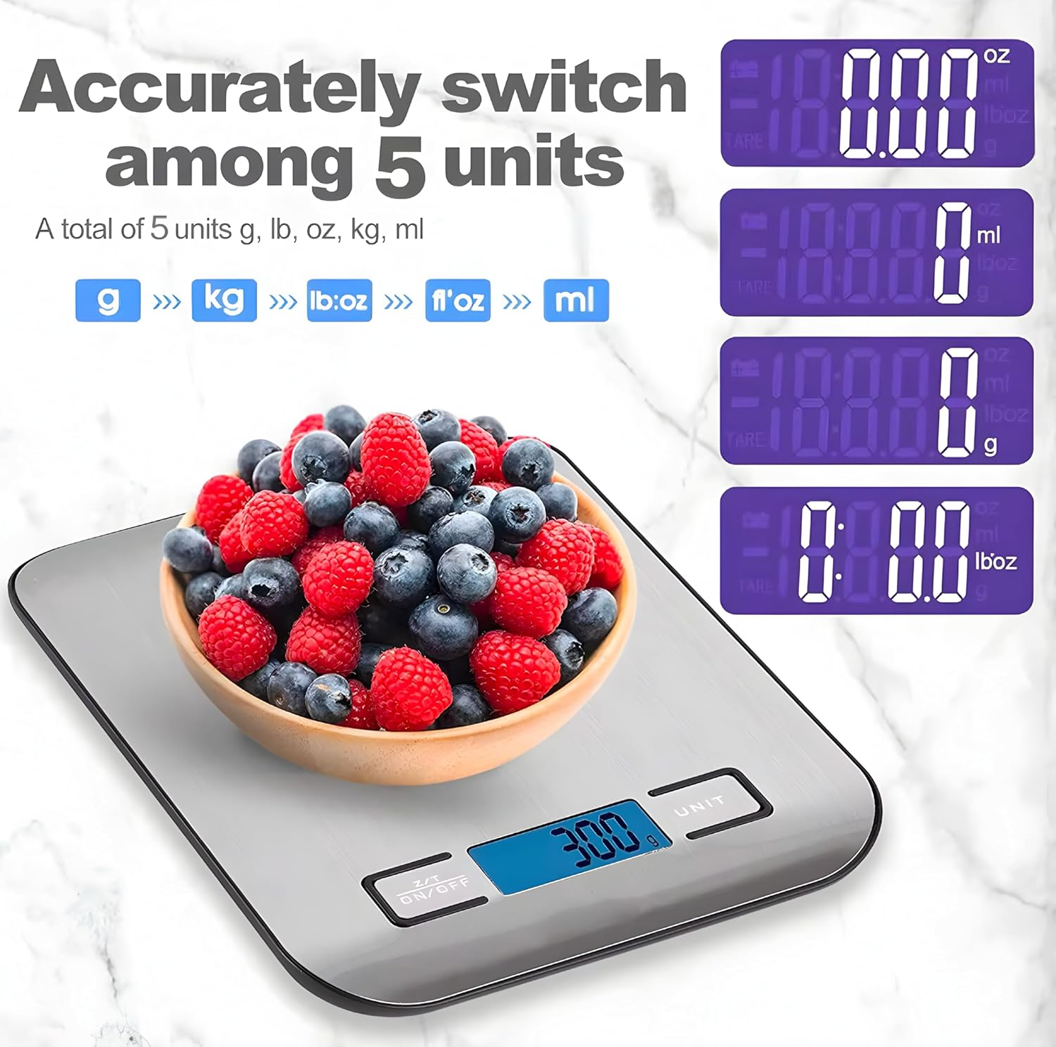Digital Kitchen Scale 1g Preci - Meal Prep Diet recensie en prijs