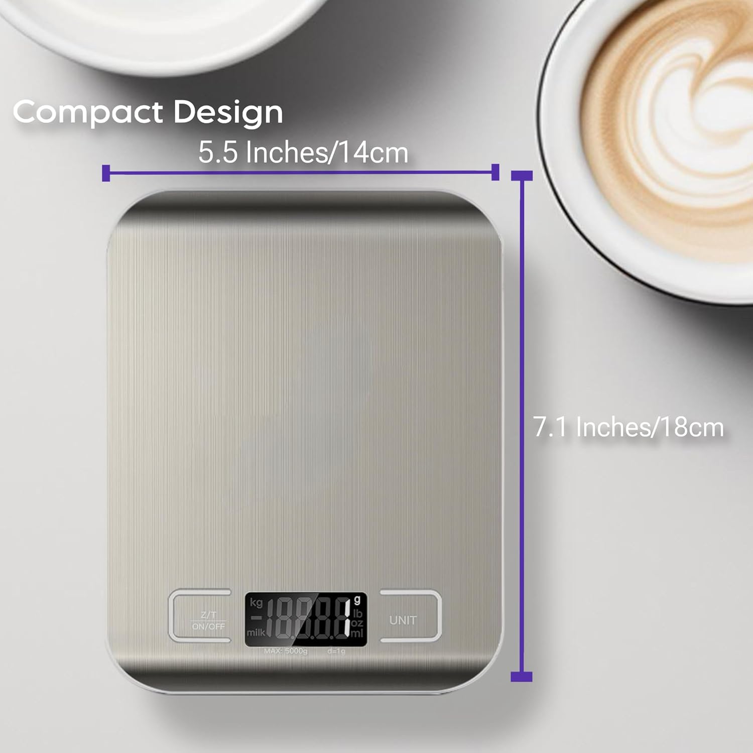 Digital Kitchen Scale 1g Preci - Meal Prep Diet recensie en prijs