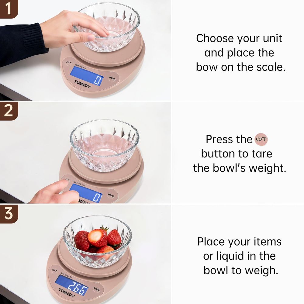 Compact Digital Kitchen Scale  - Meal Prep Diet recensie en prijs