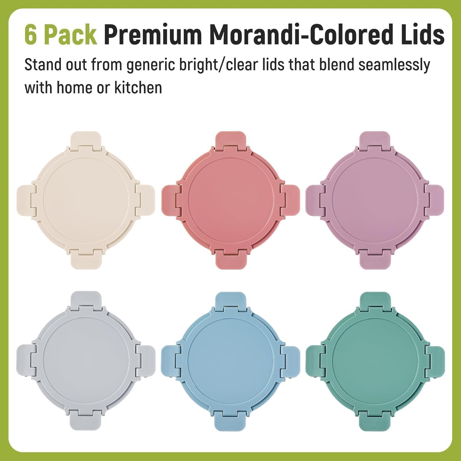 [UPGRADED LID] 6 Sets 3 Cup/24 - Meal Prep Container recensie en prijs