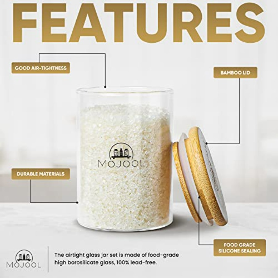 4/12 Pieces Glass Spice Jars w - Spice Jar Labels recensie en prijs