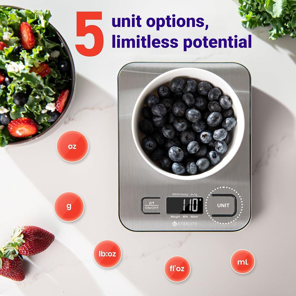 Digital Kitchen Scale with LCD - Meal Prep Diet recensie en prijs