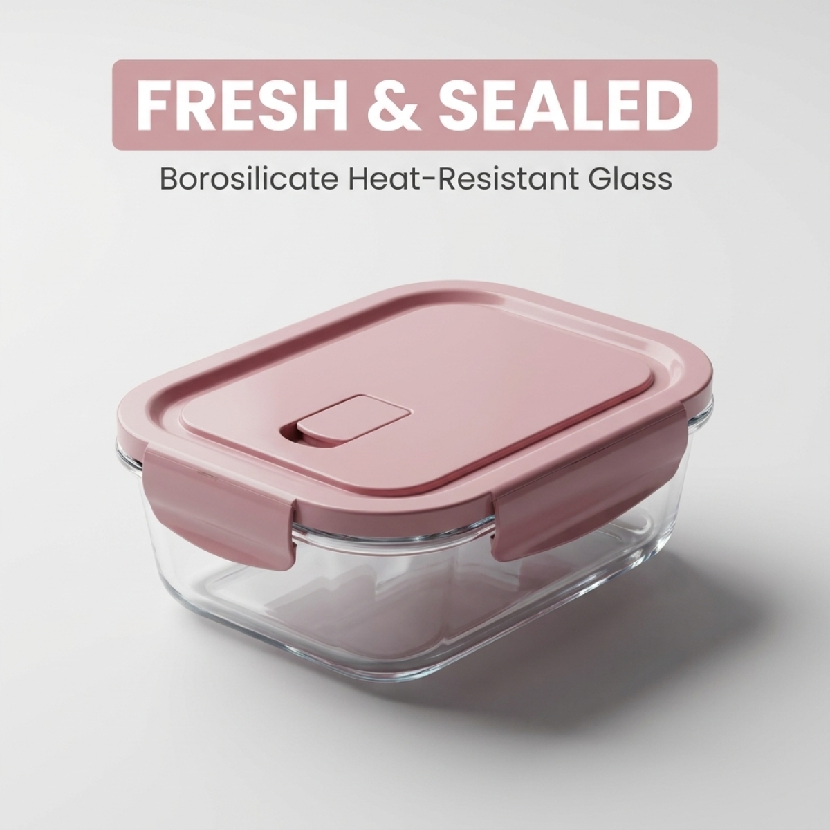 Pink-High Borosilicate Glass B - Meal Prep Healthy recensie en prijs