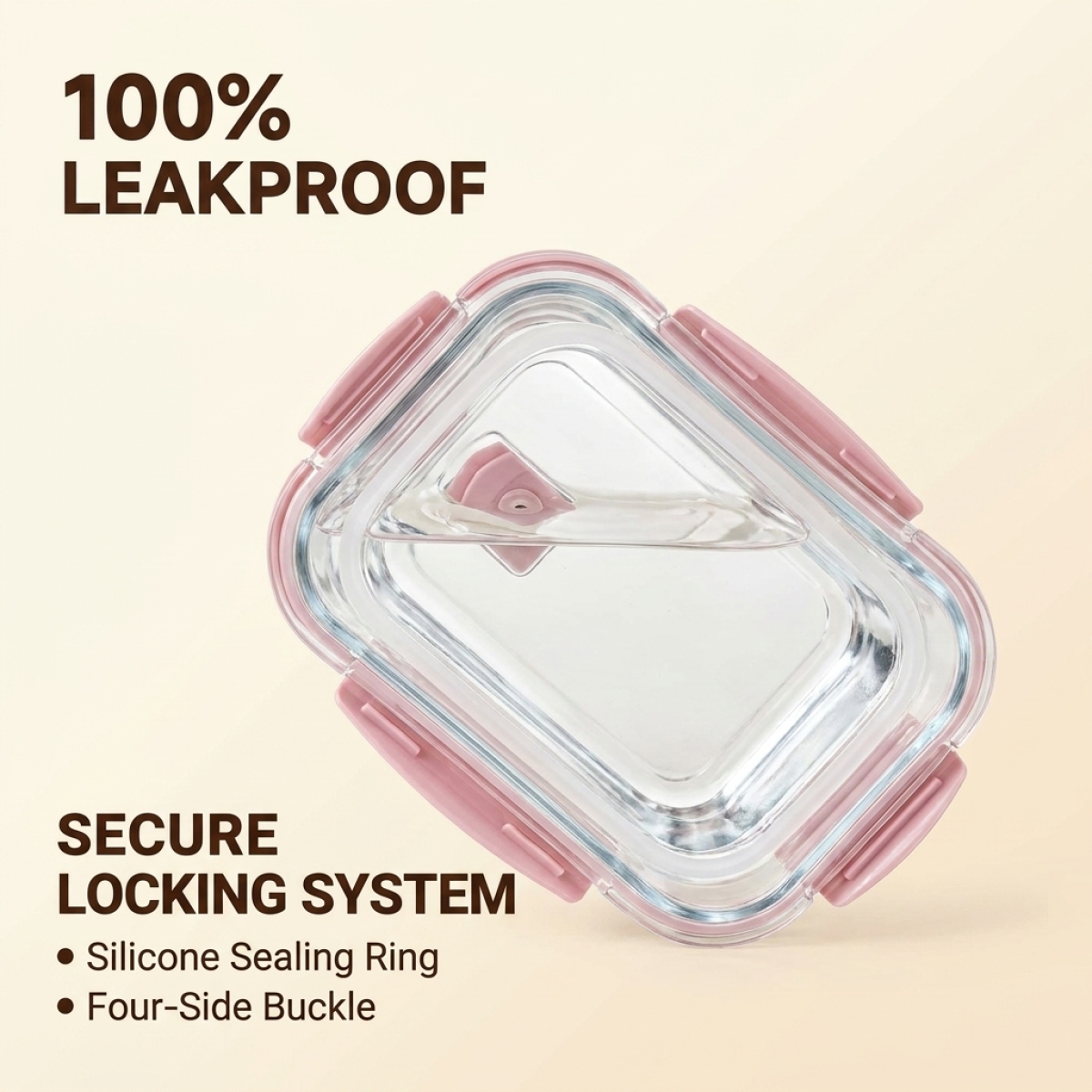 Pink-High Borosilicate Glass B - Meal Prep Healthy recensie en prijs