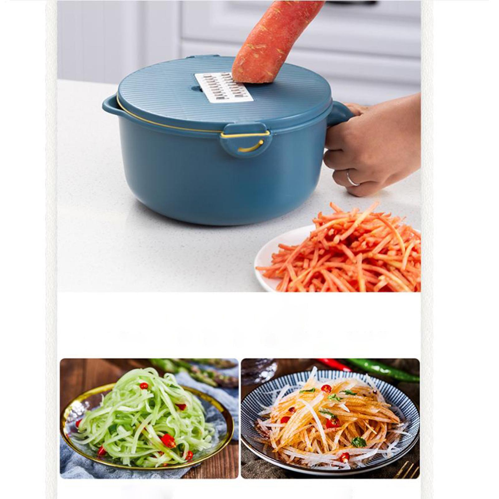 Veggie Slicer Kitchen Grater W - Meal Prep With Potatoes recensie en prijs